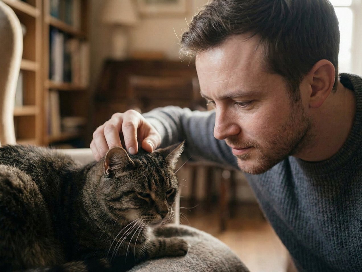 emocionāla saimnieka atvadīšanās ar mājdzīvnieku eitanāzijas laikā