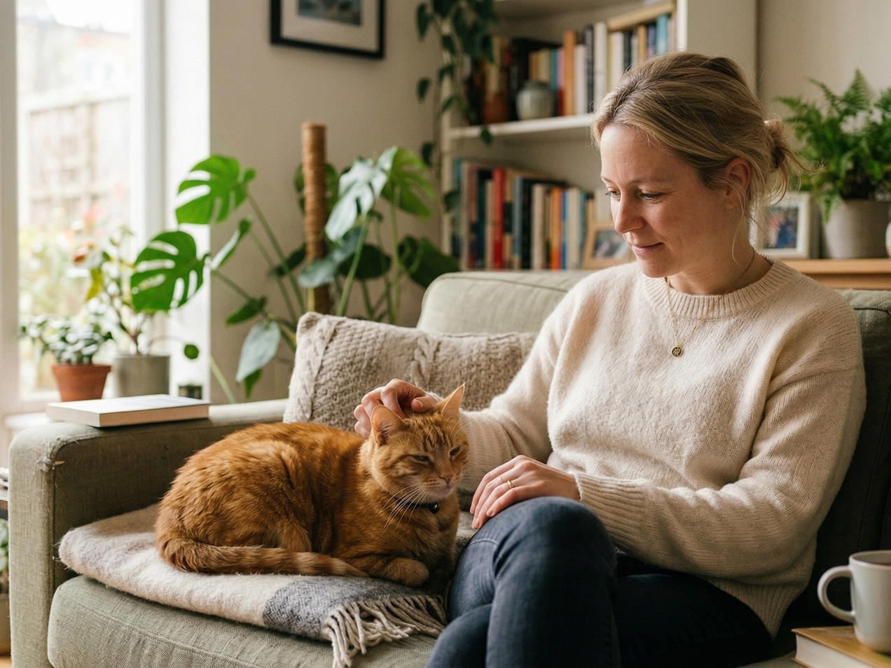 Эвтаназия домашних животных - владелец рядом с питомцем в трудный момент