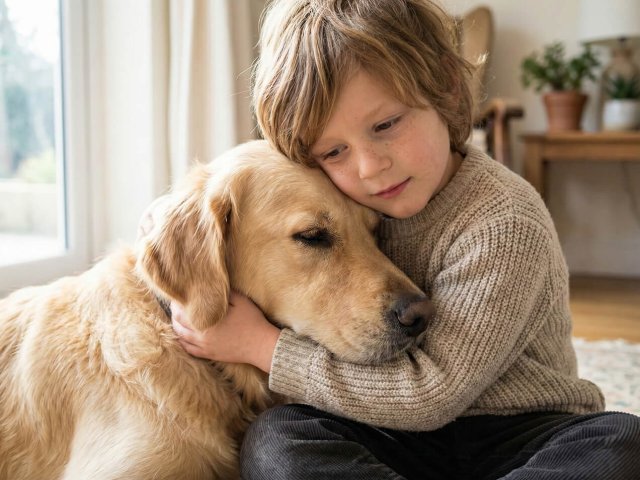 Как помочь ребенку пережить смерть домашнего животного